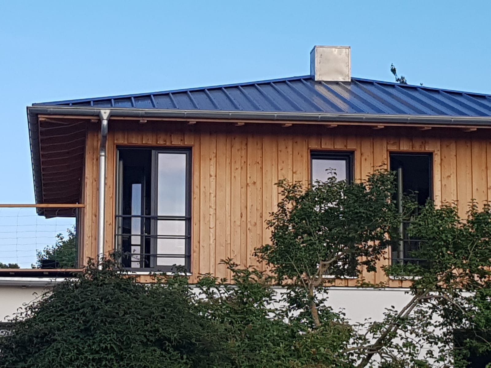 Profilblech Eindeckung – Holzbau Müller Rügen