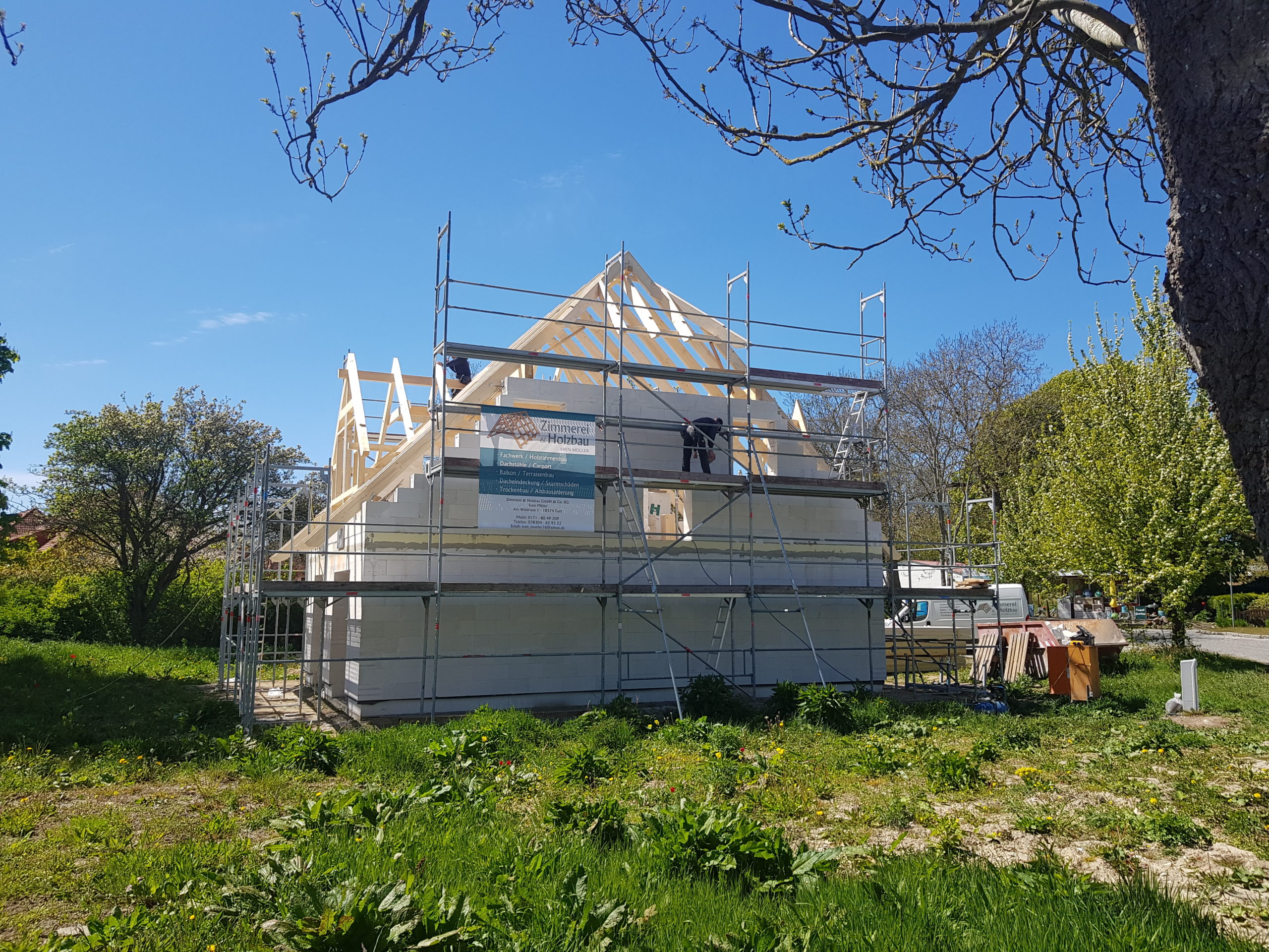 Dachstühle 14 – Holzbau Müller Rügen