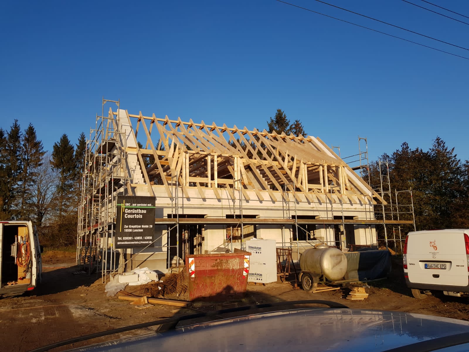 Dachstühle 19 – Holzbau Müller Rügen