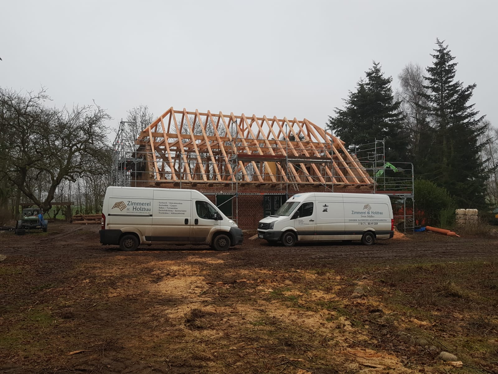 Dachstühle 31 – Holzbau Müller Rügen
