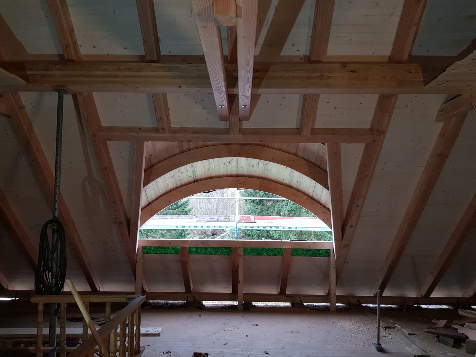 Dachstühle 32 – Holzbau Müller Rügen